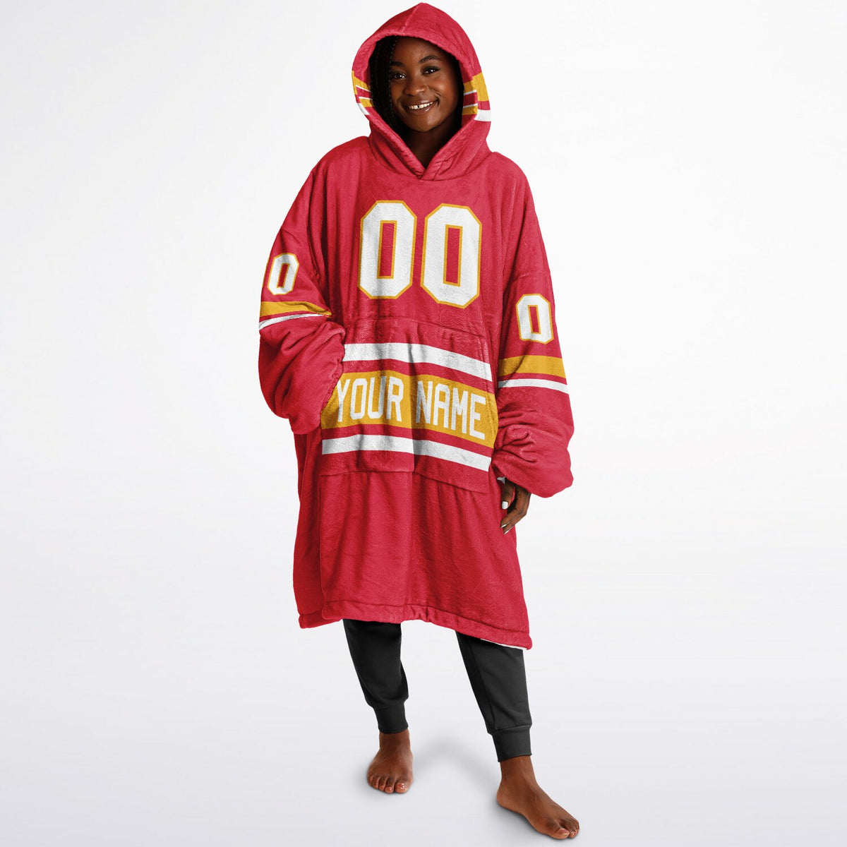 Red/Gold/White Superfan Reversible