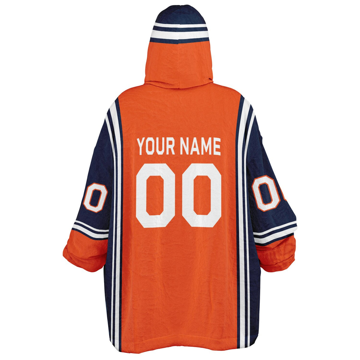 Orange/Navy/White Bold