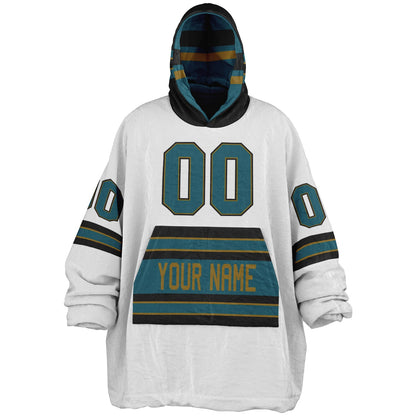 Teal/Black/Gold Superfan Reversible