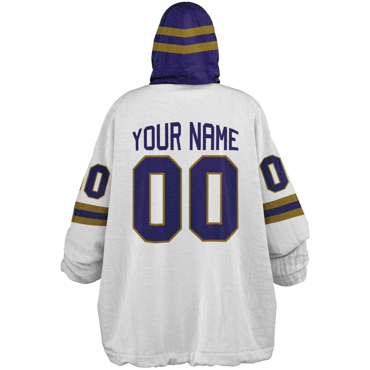Purple Dark Gold Superfan Reversible
