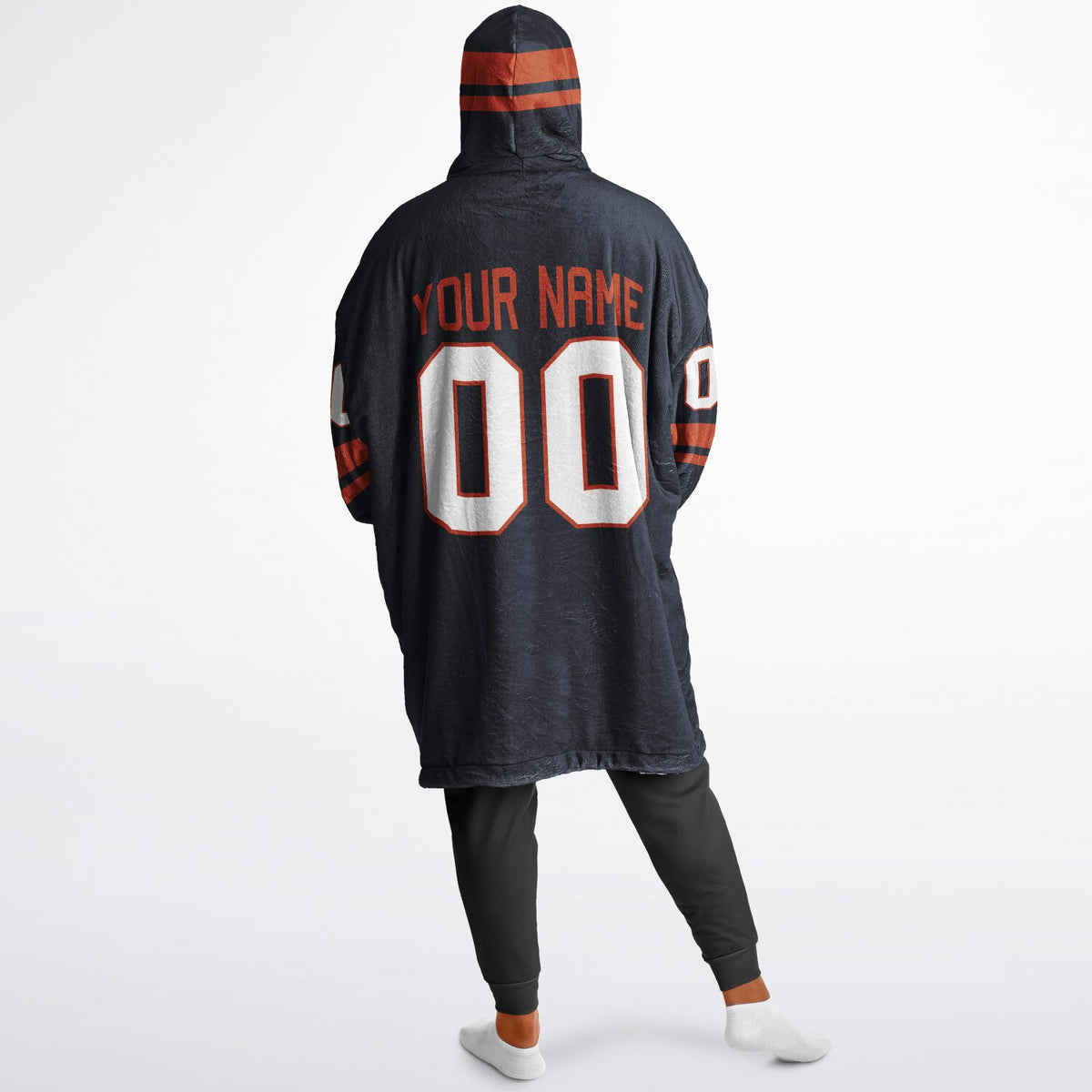 Navy/Orange Superfan Reversible