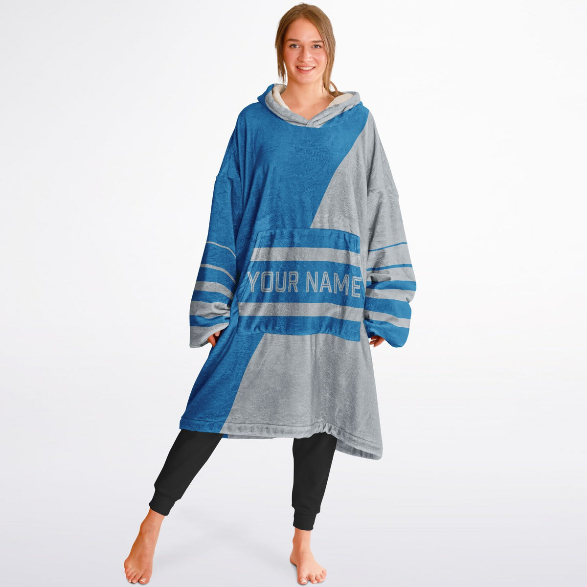 Blue & Silver Split Decision