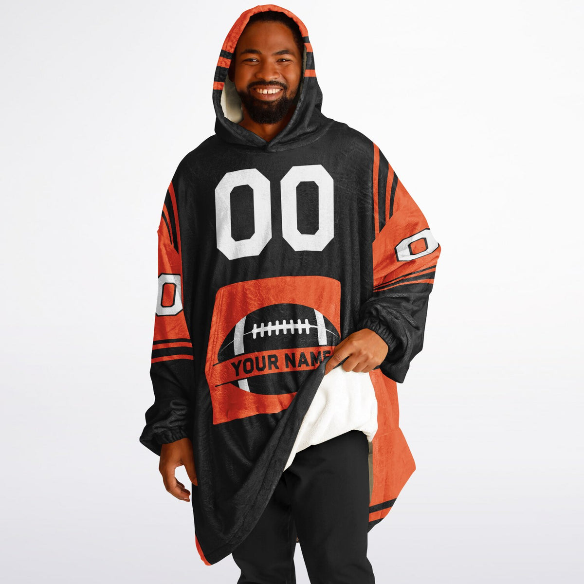 Black/Orange Bold