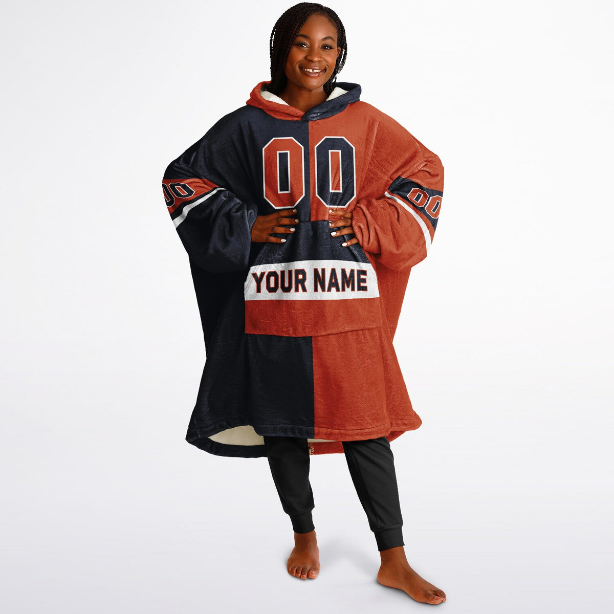 Navy/Orange/White Halftime