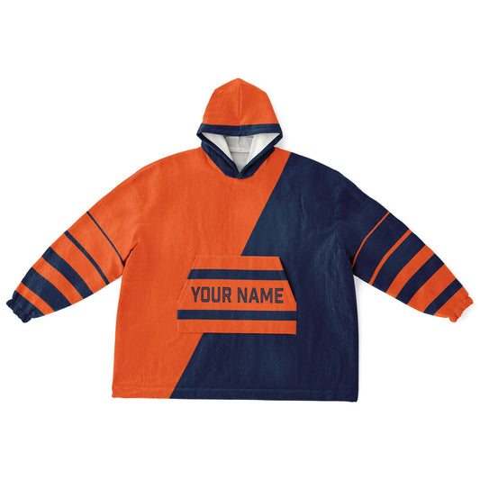 Orange & Navy Split Decision