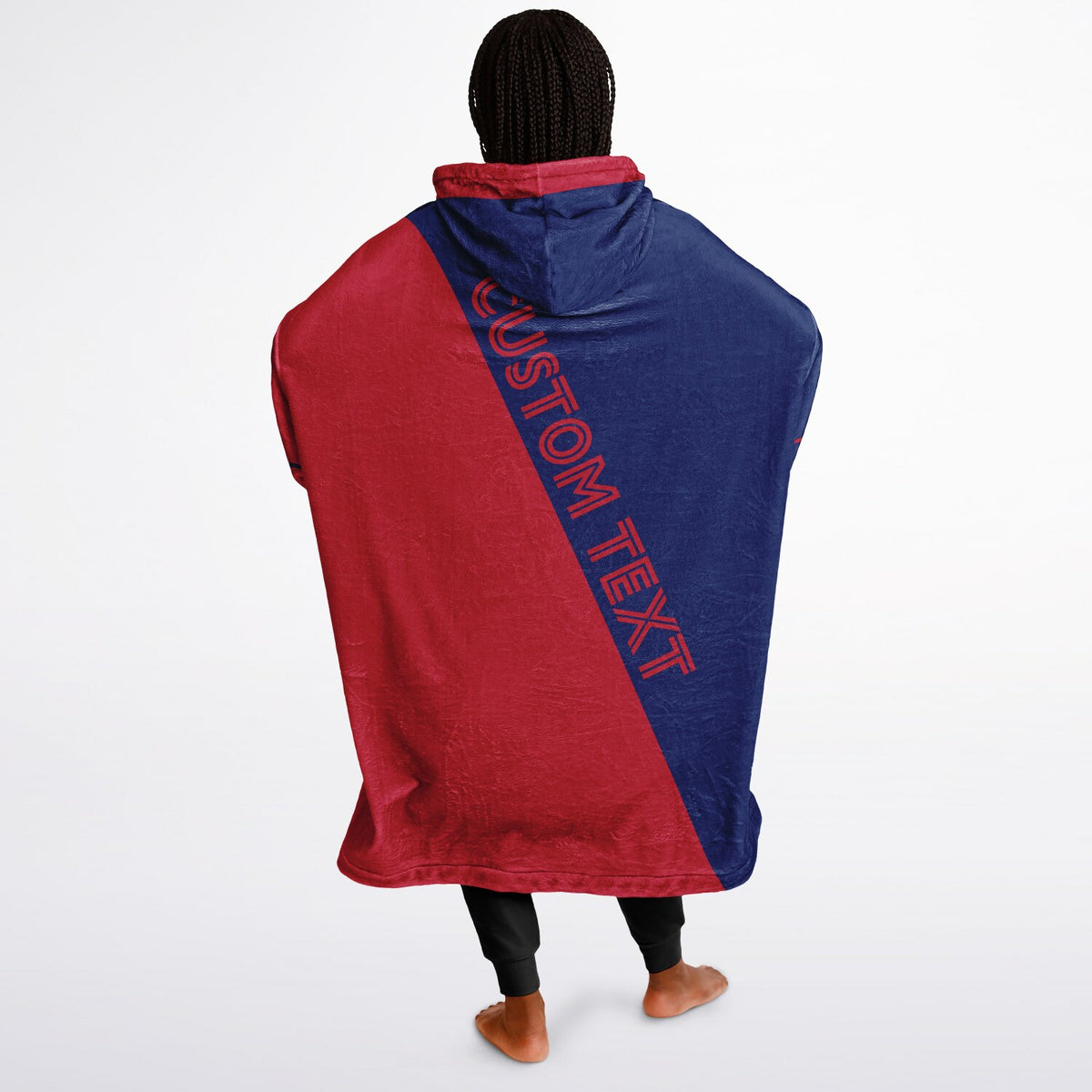 Dark Blue & Red Split Decision