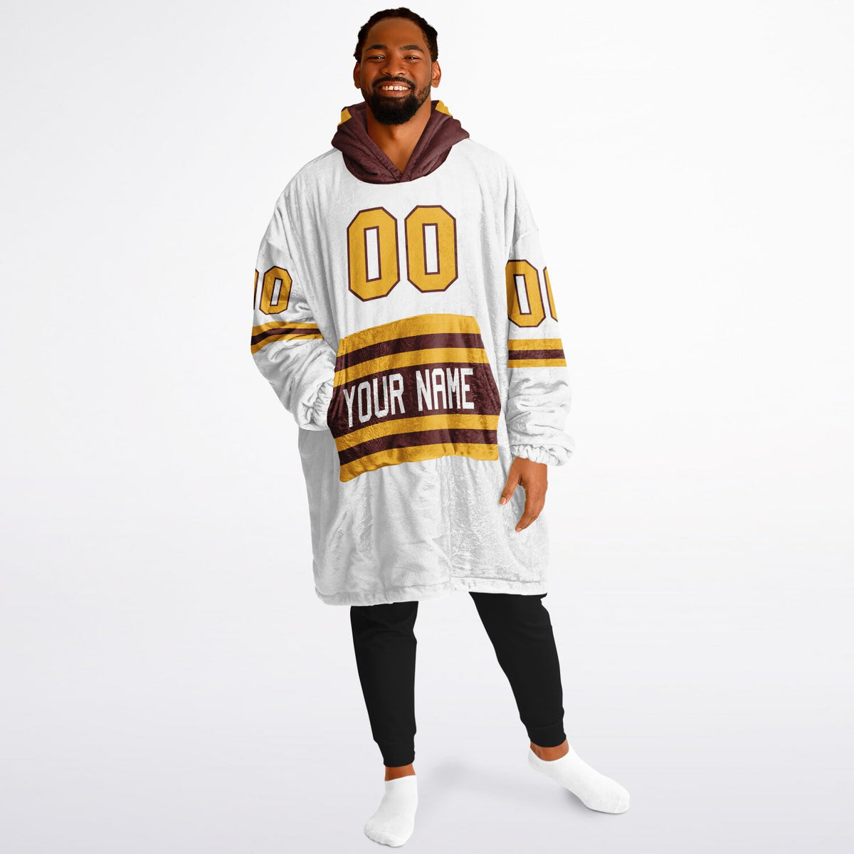 Burgundy/Gold Superfan Reversible