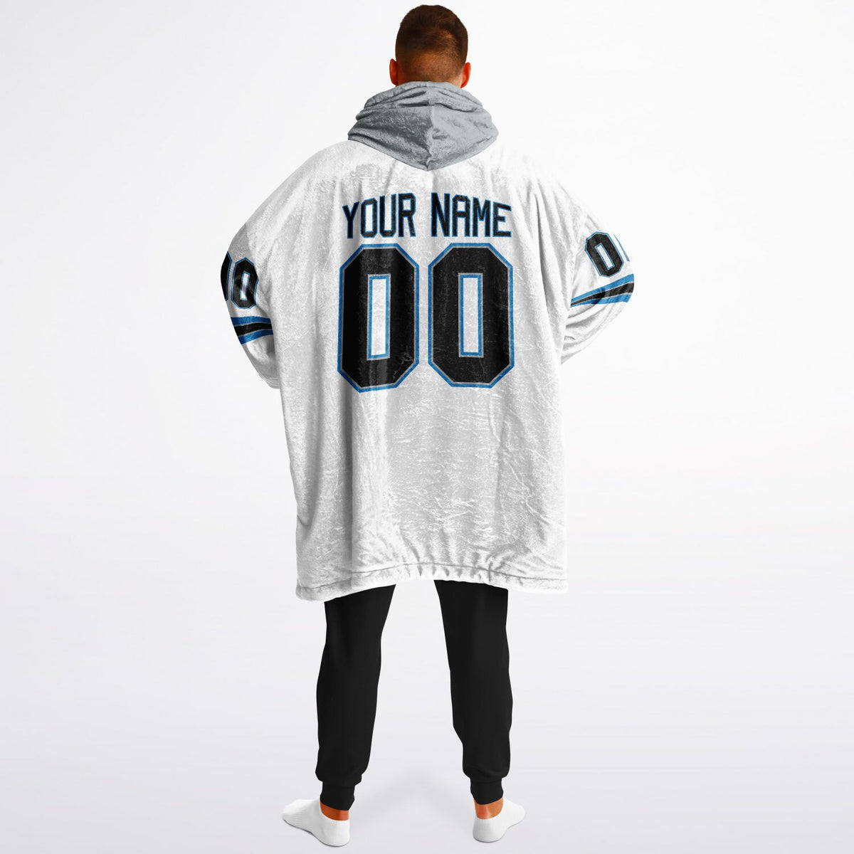 Black/Blue/Silver Superfan Reversible