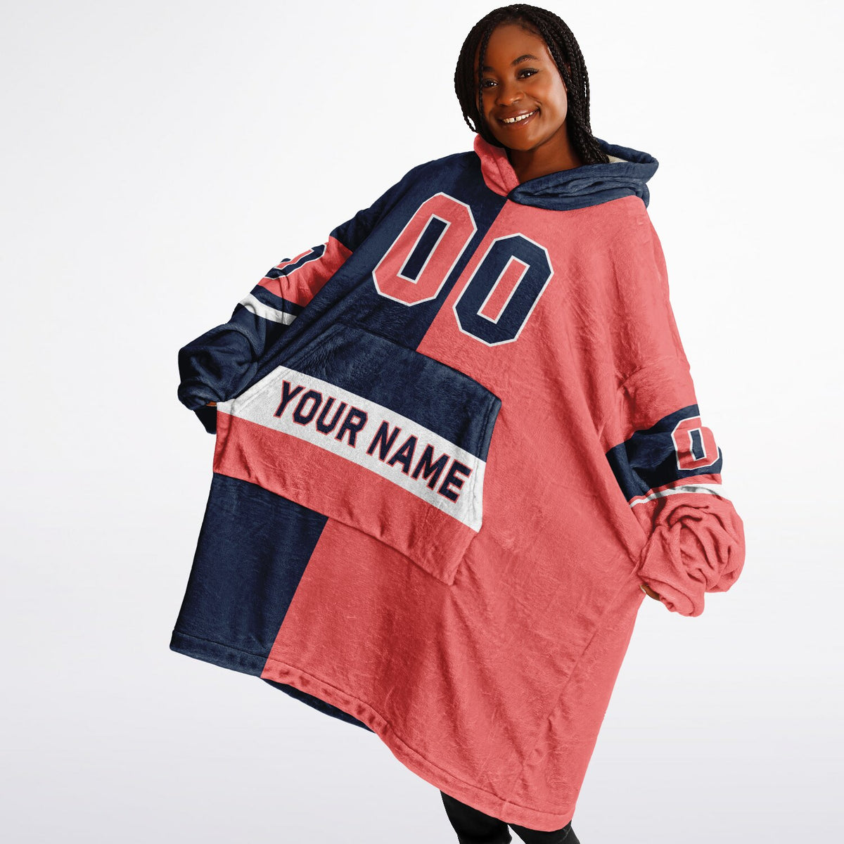 Navy Electric Coral White Halftime