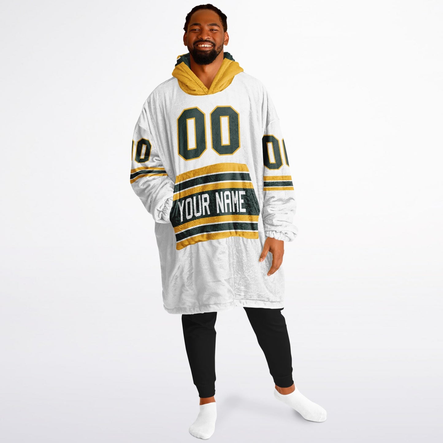 Green/Gold/White Superfan Reversible