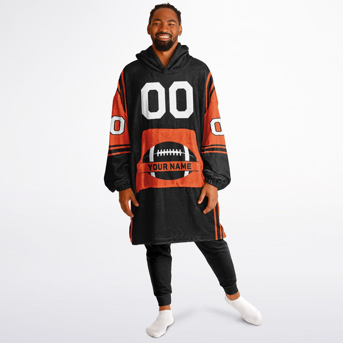 Black/Orange Bold