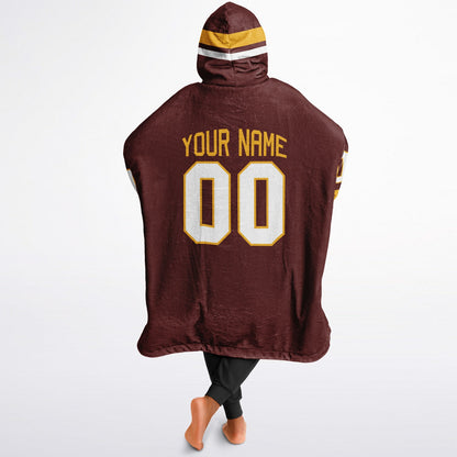 Burgundy/Gold/White Superfan Reversible