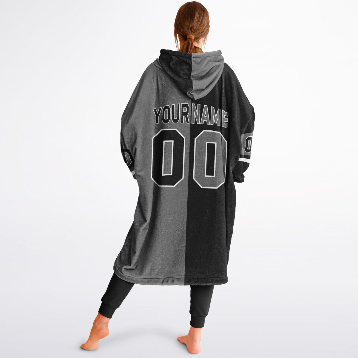 Black Gray White Halftime