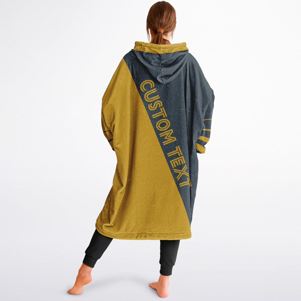 Charcoal & Mustard Split Decision