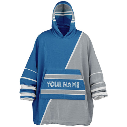 Blue/Silver/White Everyday Reversible