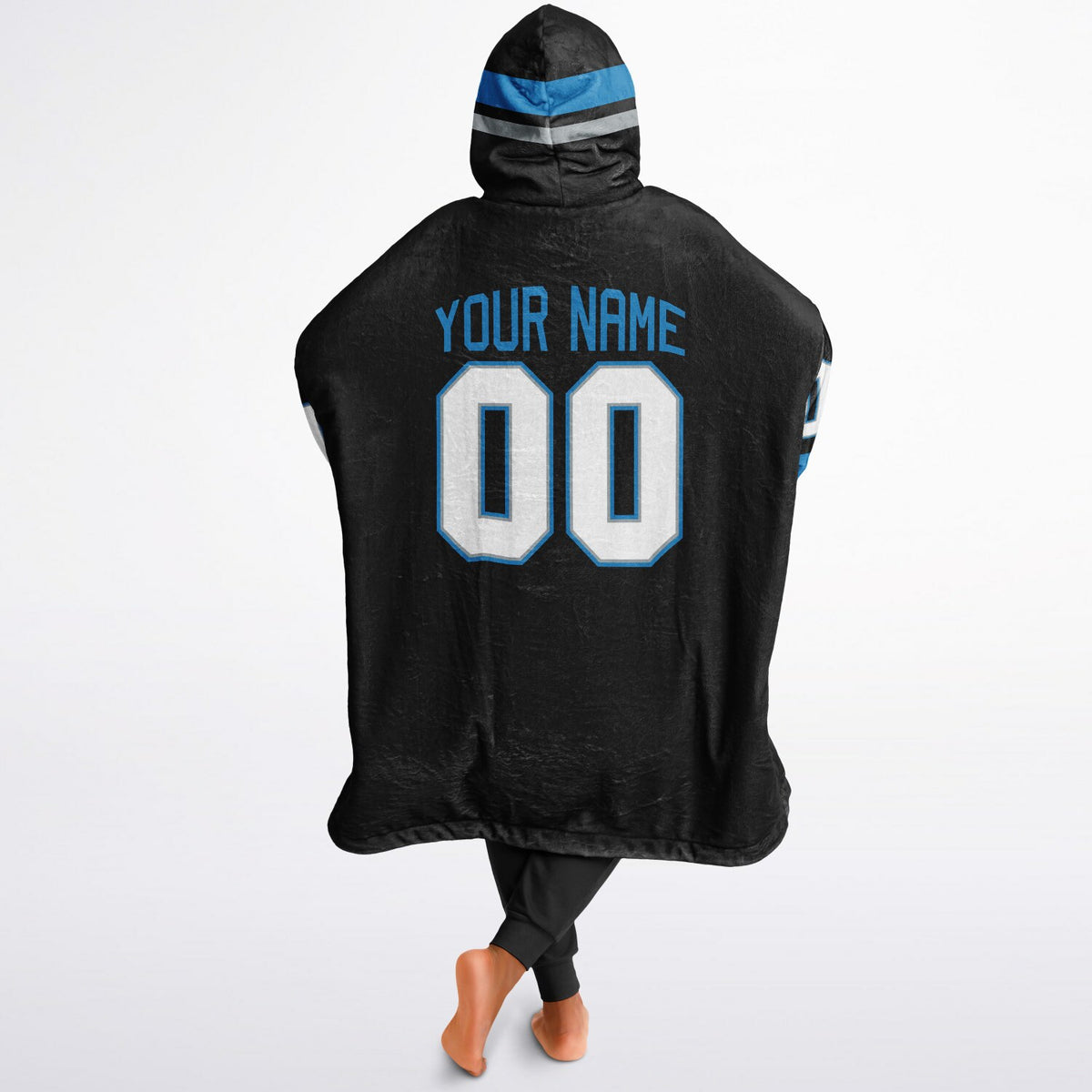 Black/Blue/Silver Superfan Reversible