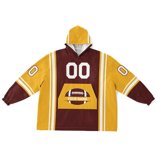 Burgundy/Gold/White Bold