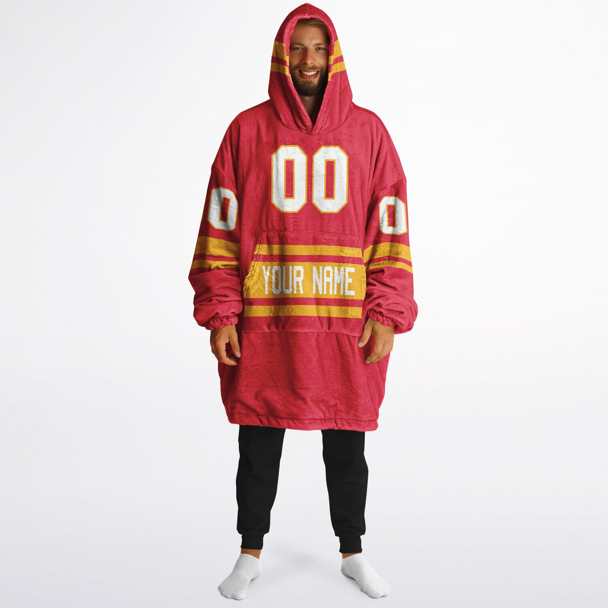 Red/Gold Superfan Reversible