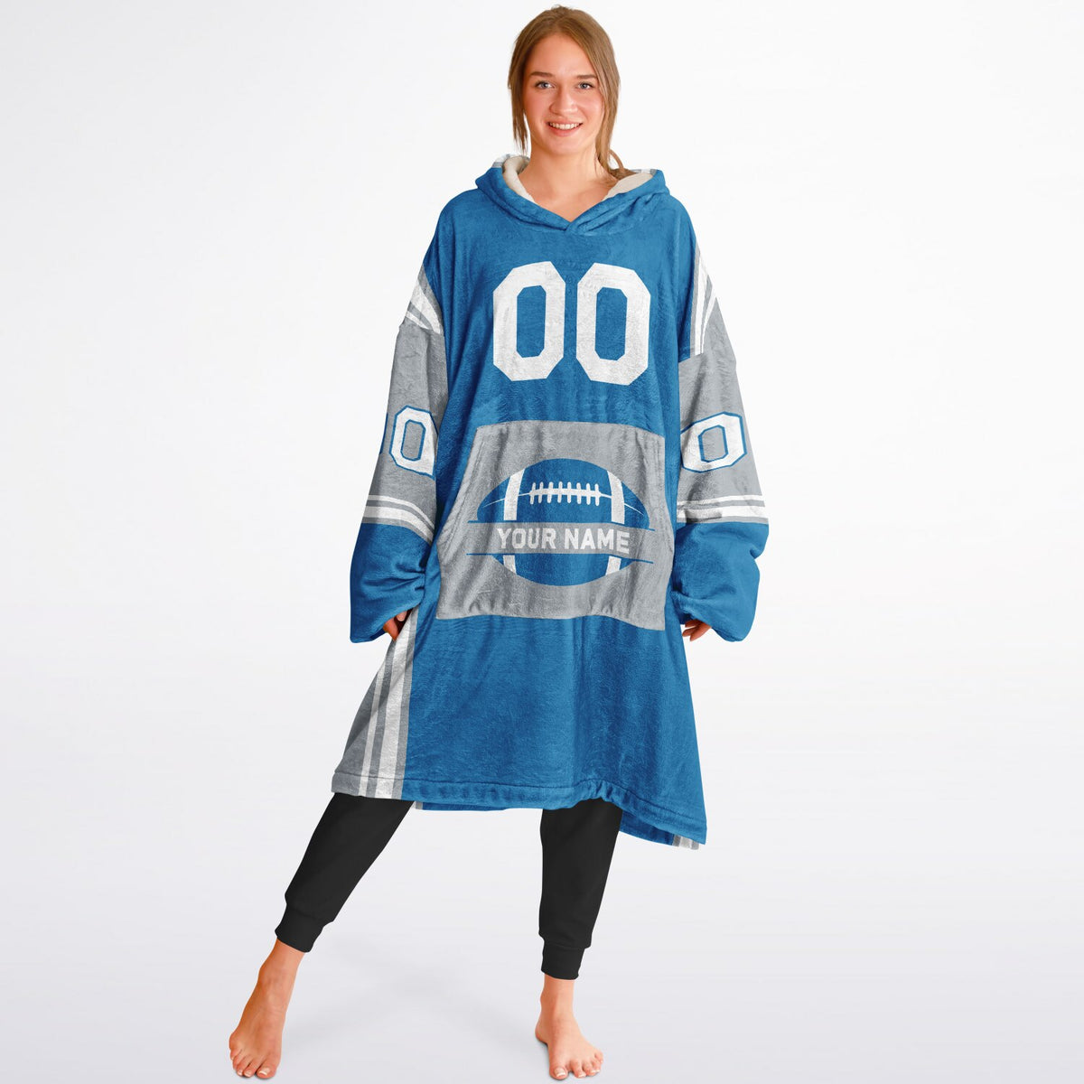 Blue/Silver/White Bold