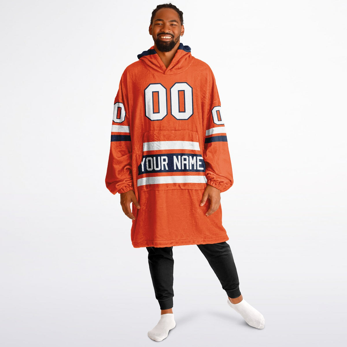 Orange Navy White Classic