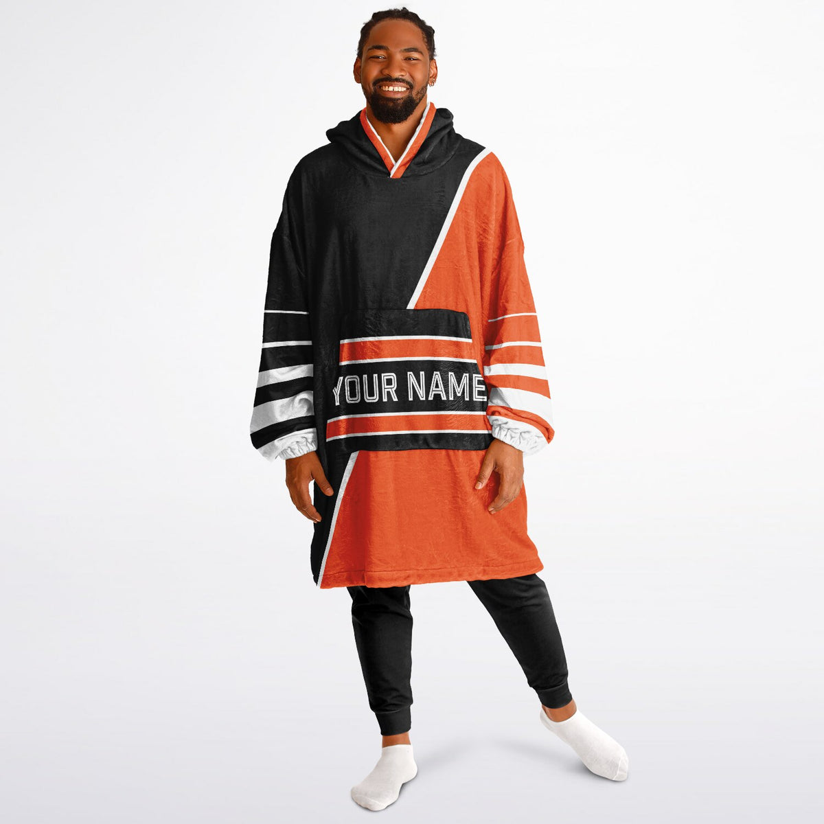 Black Orange White Split Decision
