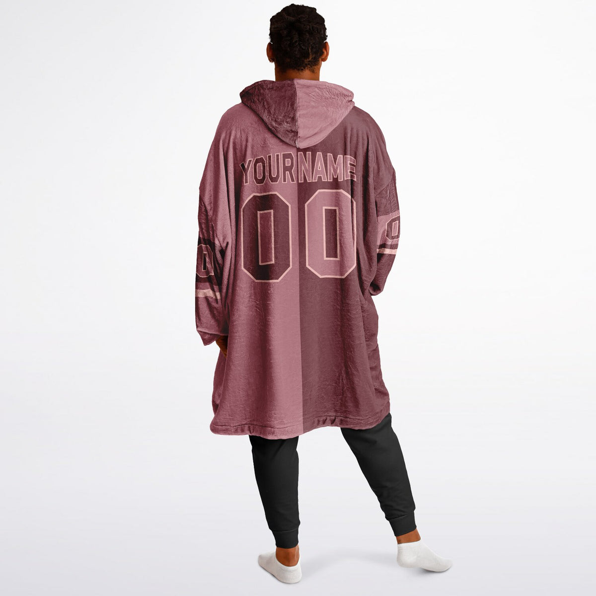 Burgundy Blush Pink Rose Halftime