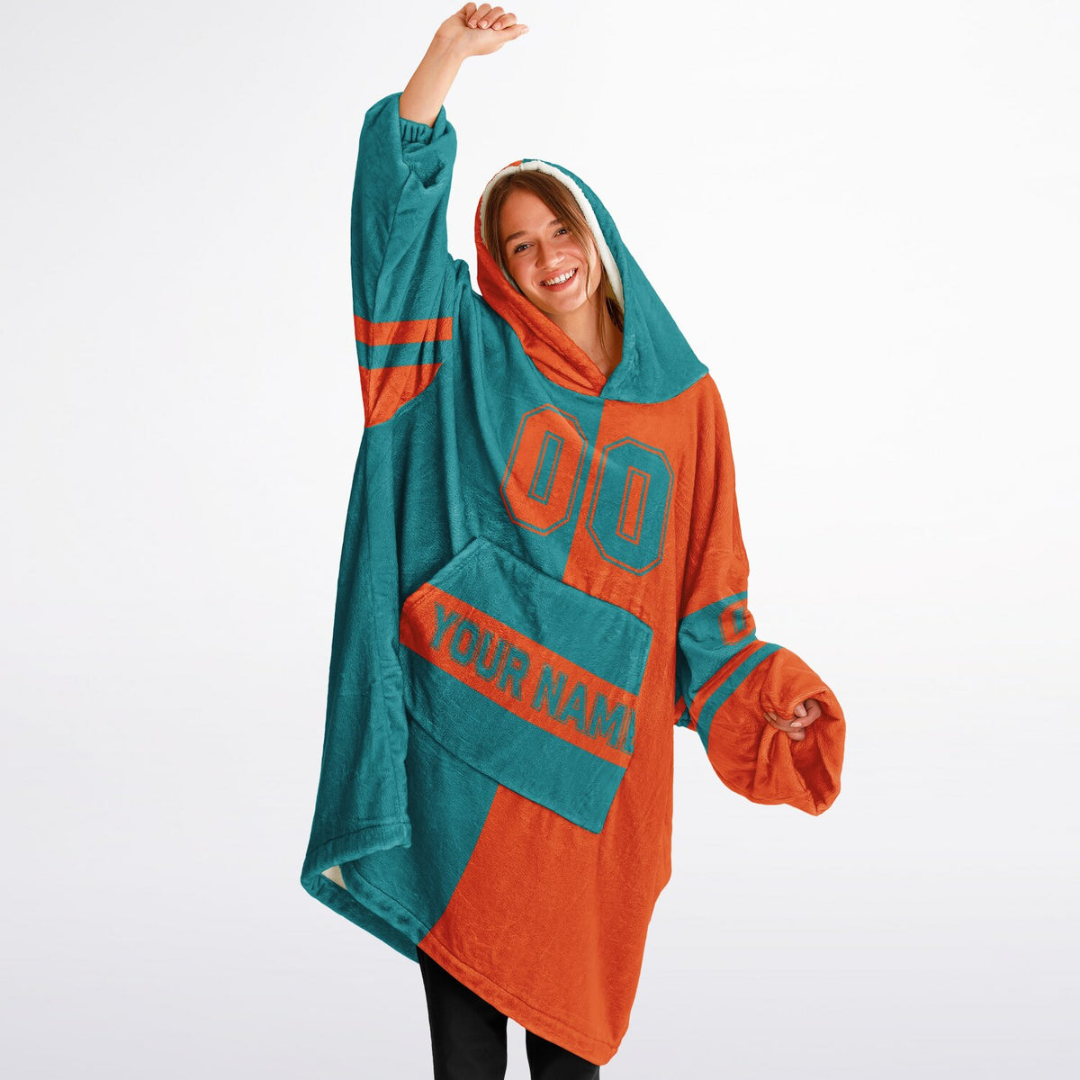 Aqua & Orange Halftime