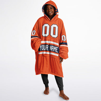 Orange/Navy/White Superfan Reversible