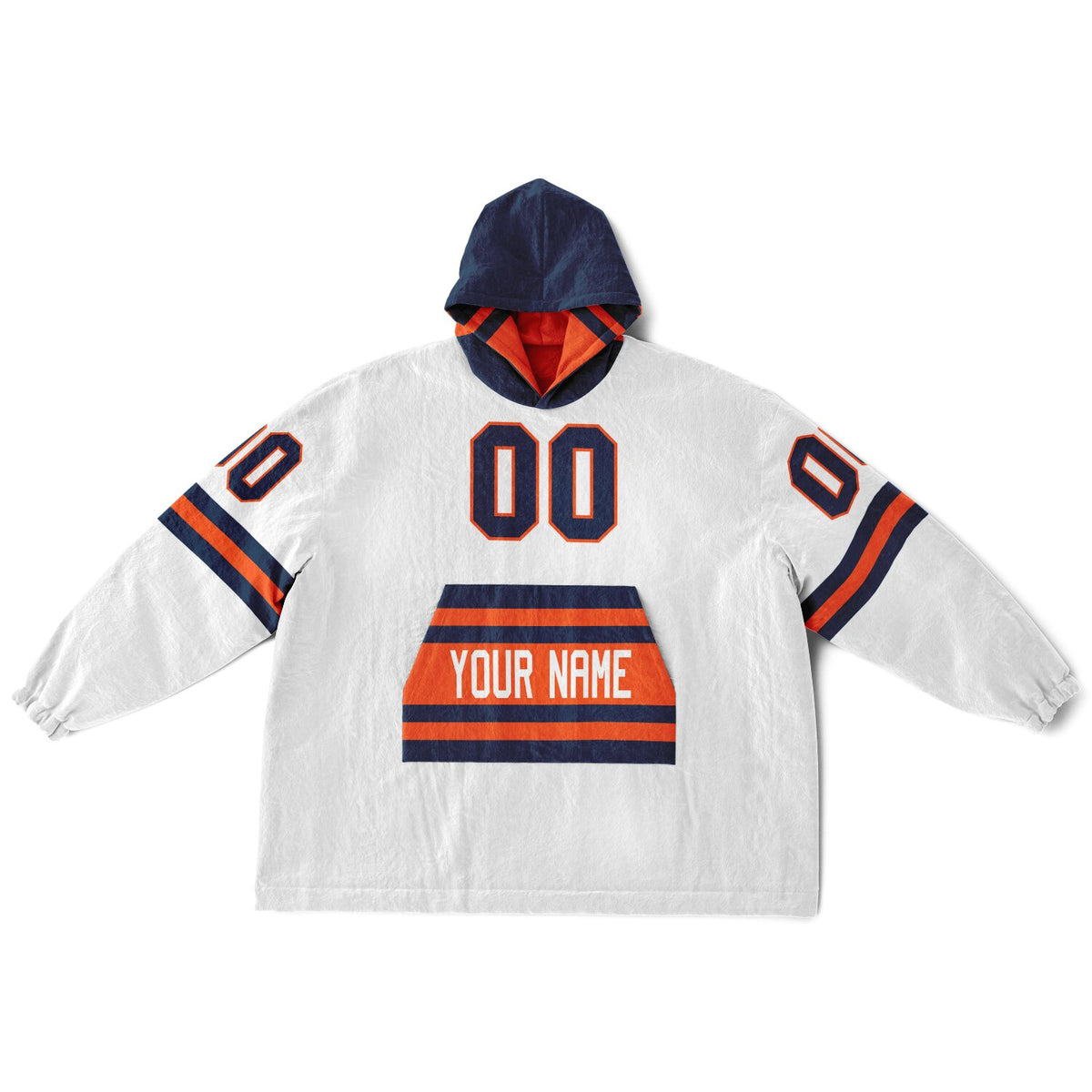 Orange/Navy Superfan Reversible