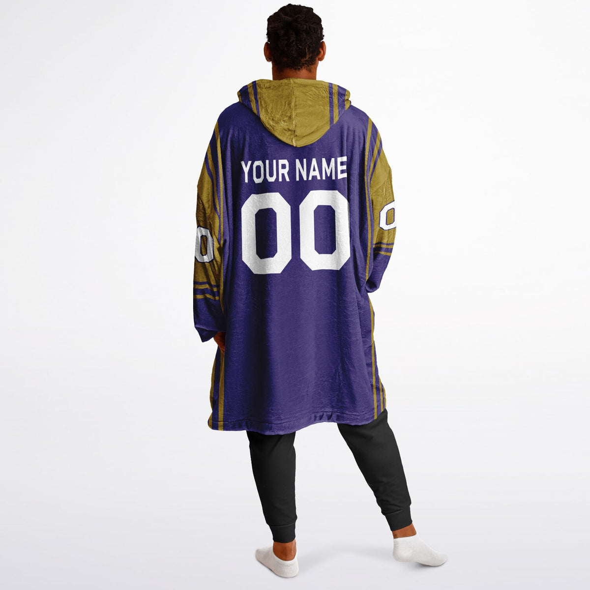 Purple Dark Gold Bold