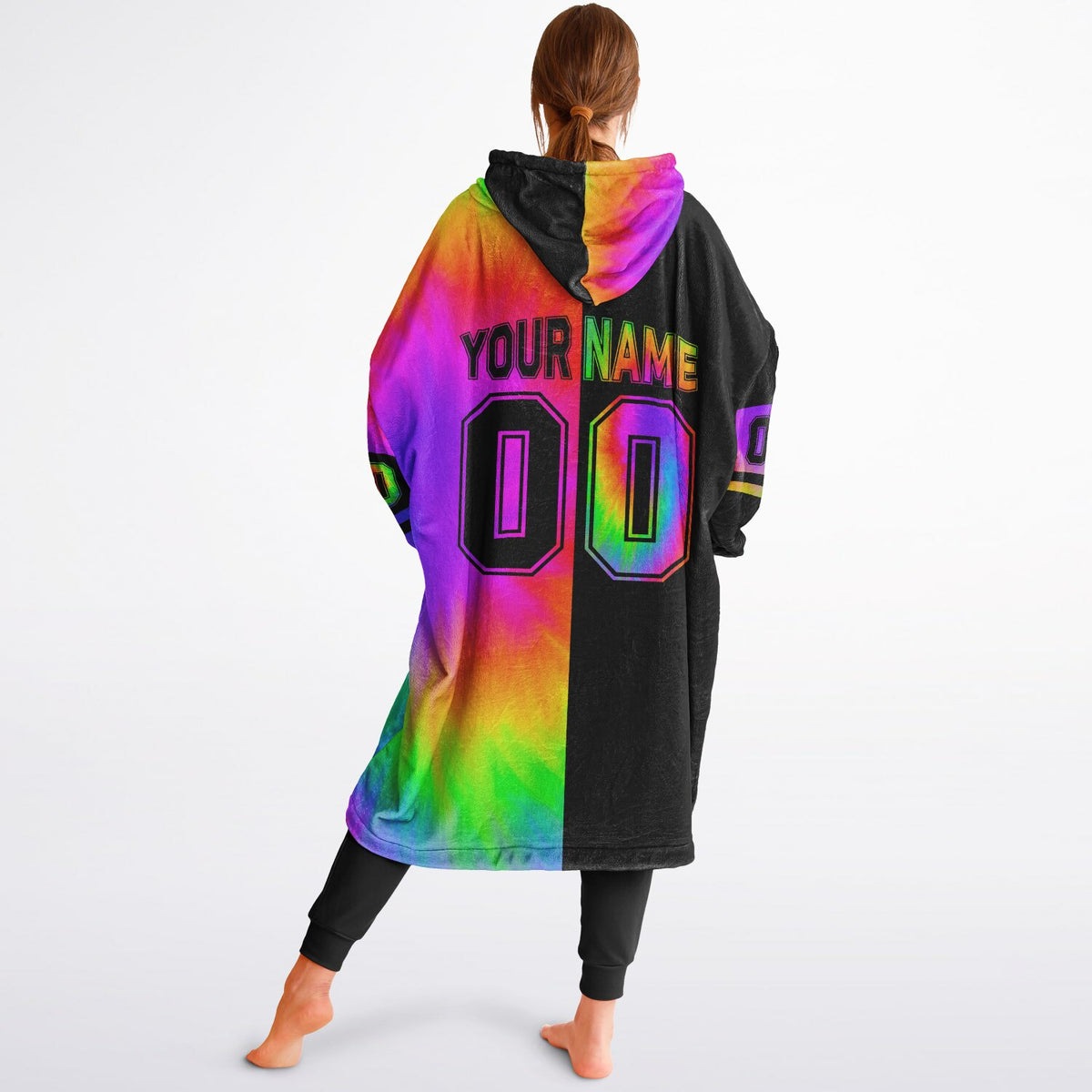 Tie Dye & Black Halftime
