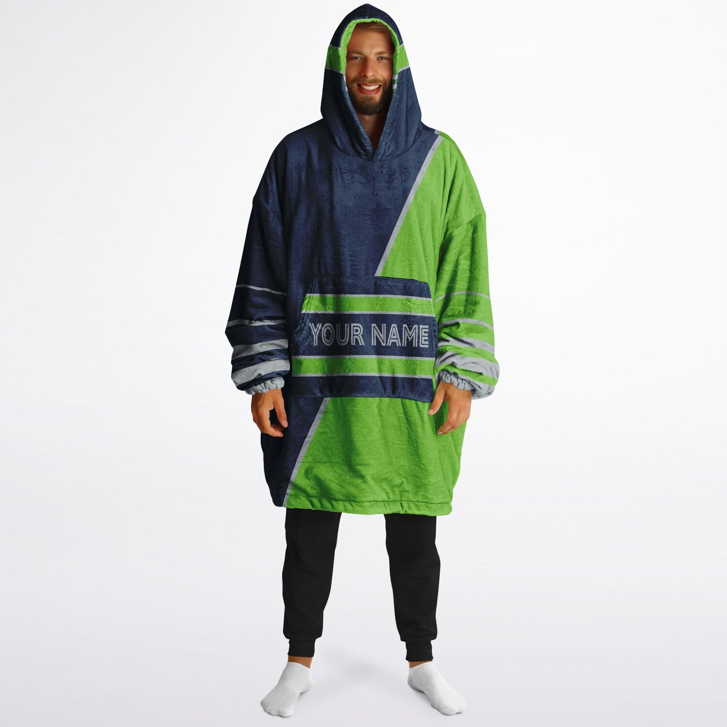 Navy/Green/Gray Everyday Reversible