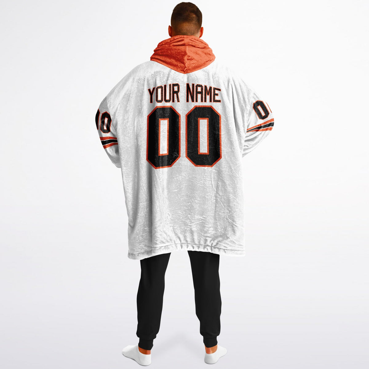 Black/Orange/White Superfan Reversible