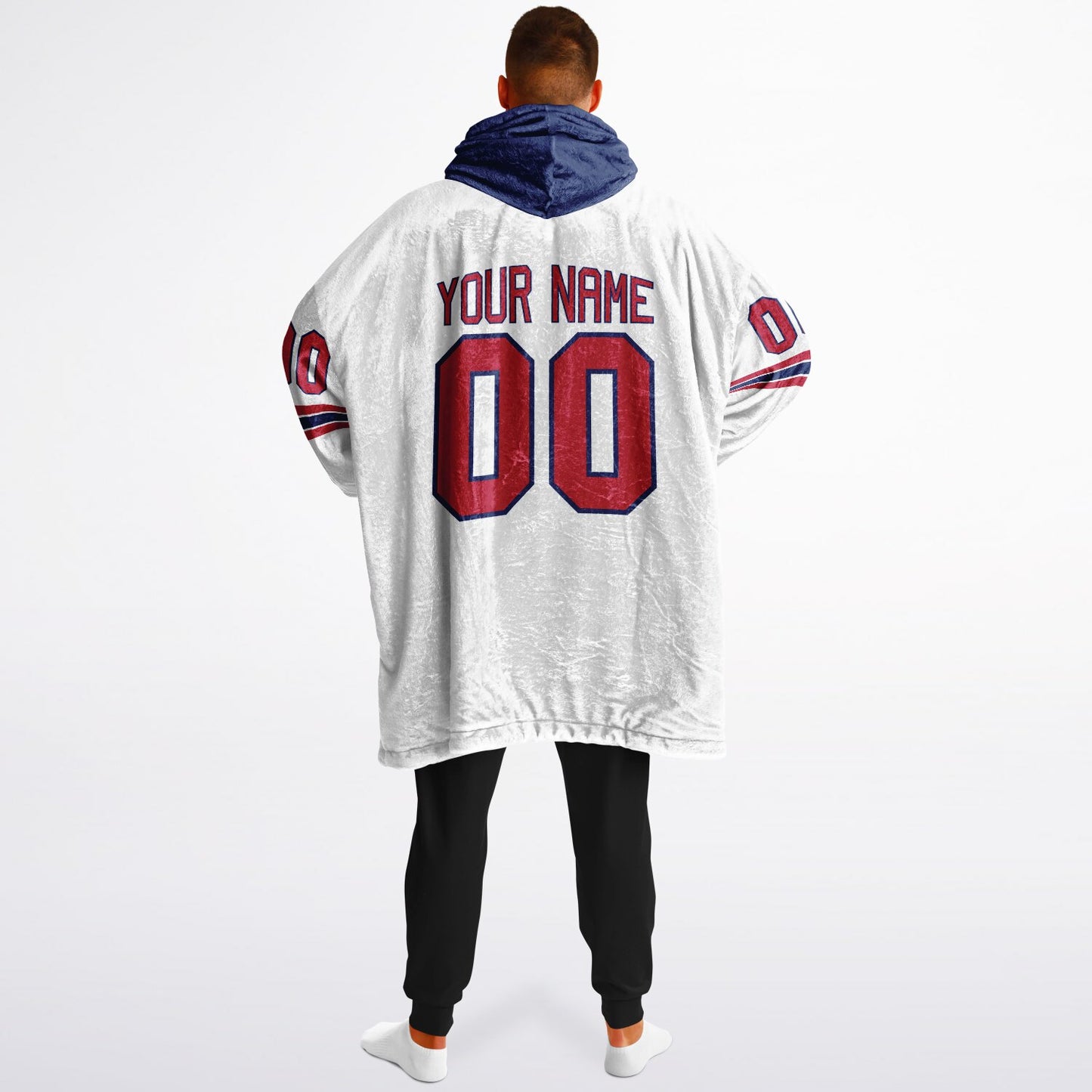 Dark Blue/Red/White Superfan Reversible
