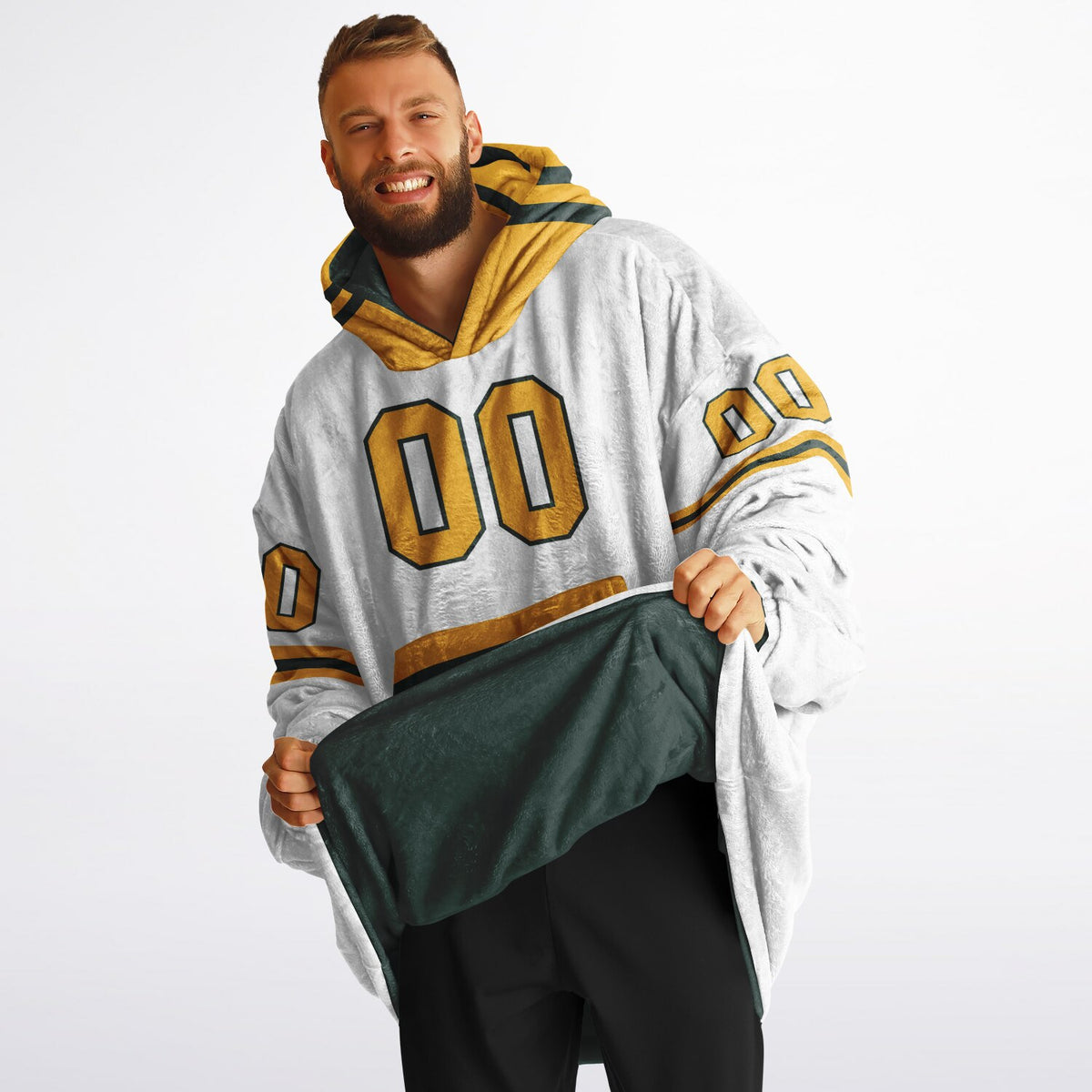 Green/Gold Superfan Reversible