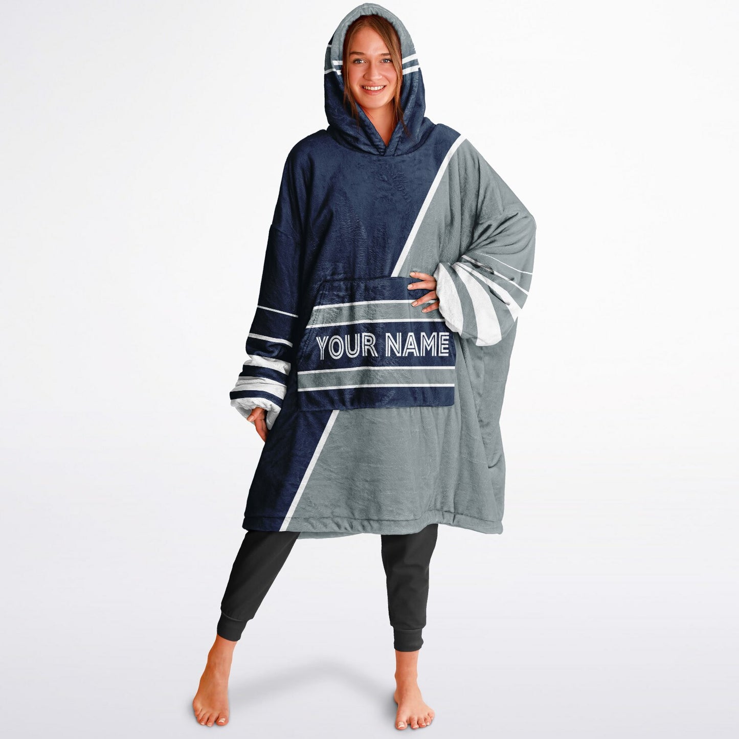 Navy/Silver/White Everyday Reversible