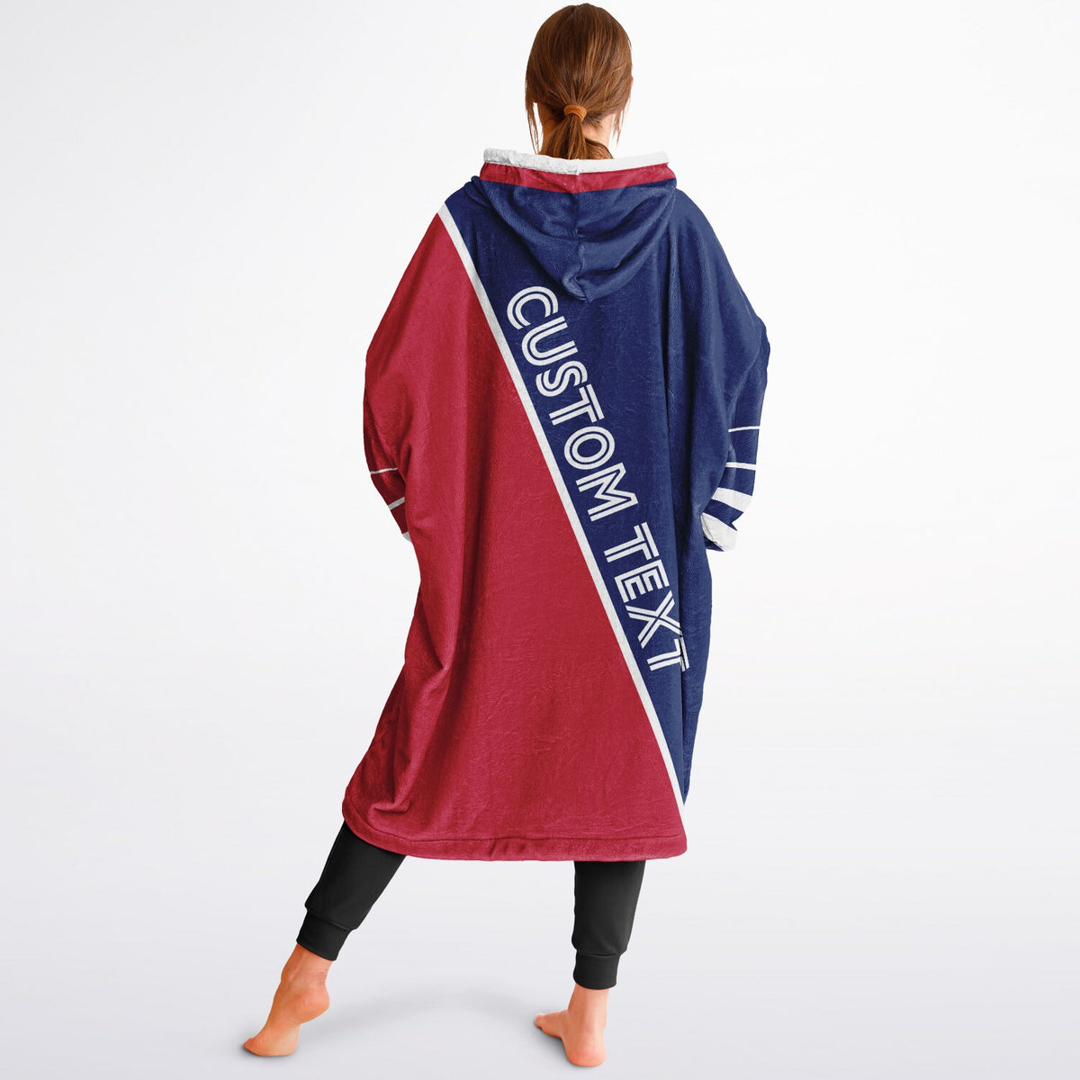 Dark Blue Red White Split Decision