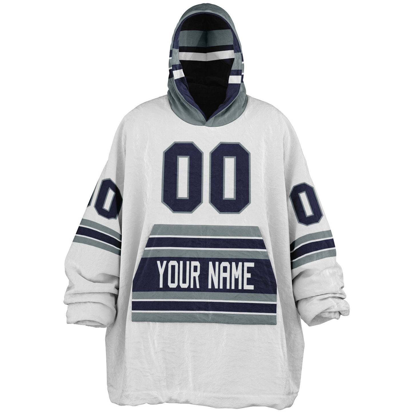 Navy/Silver/White Superfan Reversible