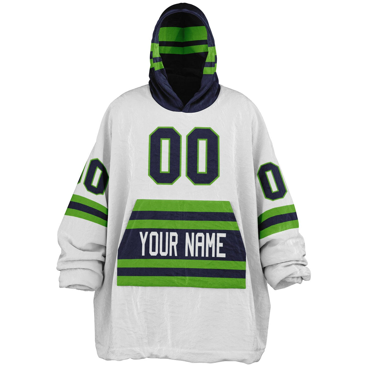 Navy/Green Superfan Reversible