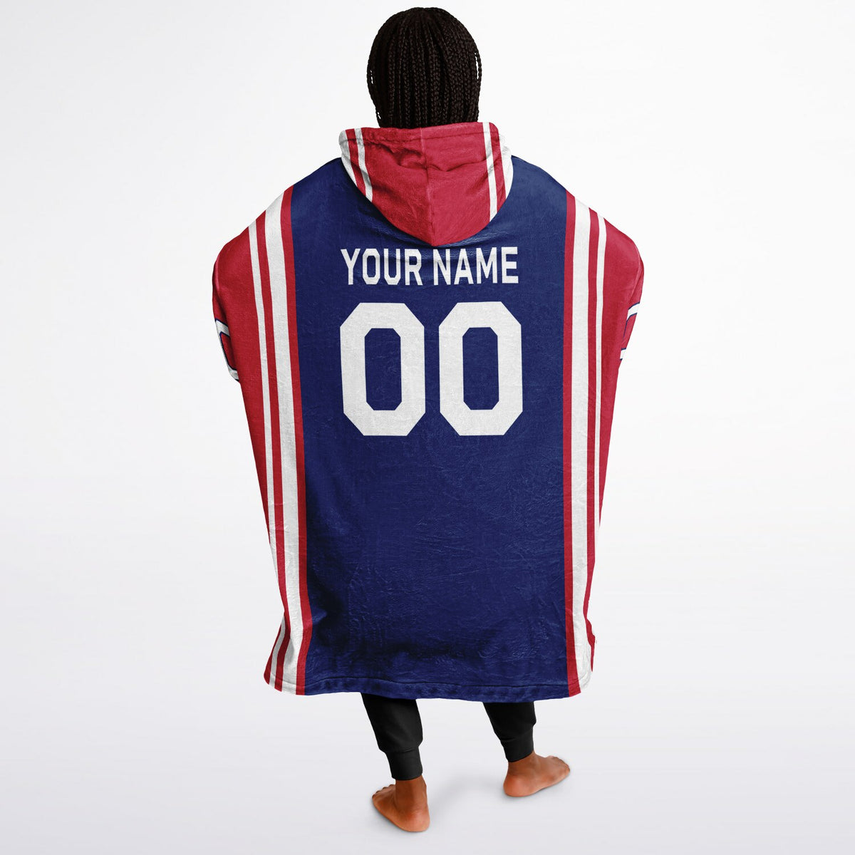 Dark Blue/Red/White Bold