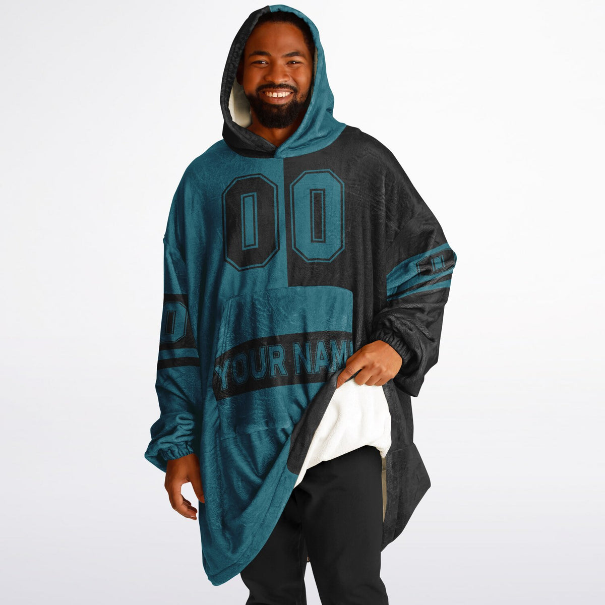 Teal/Black Halftime