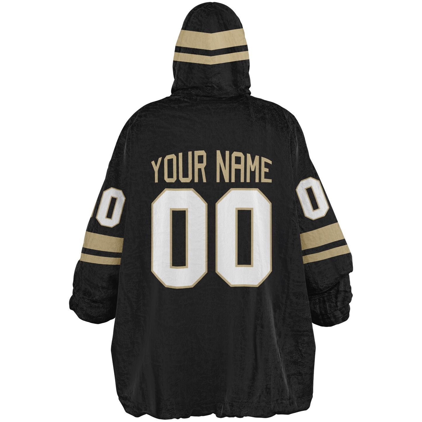 Black/Old Gold Superfan Reversible