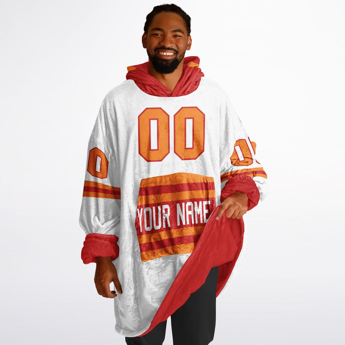 Red/Orange Superfan Reversible