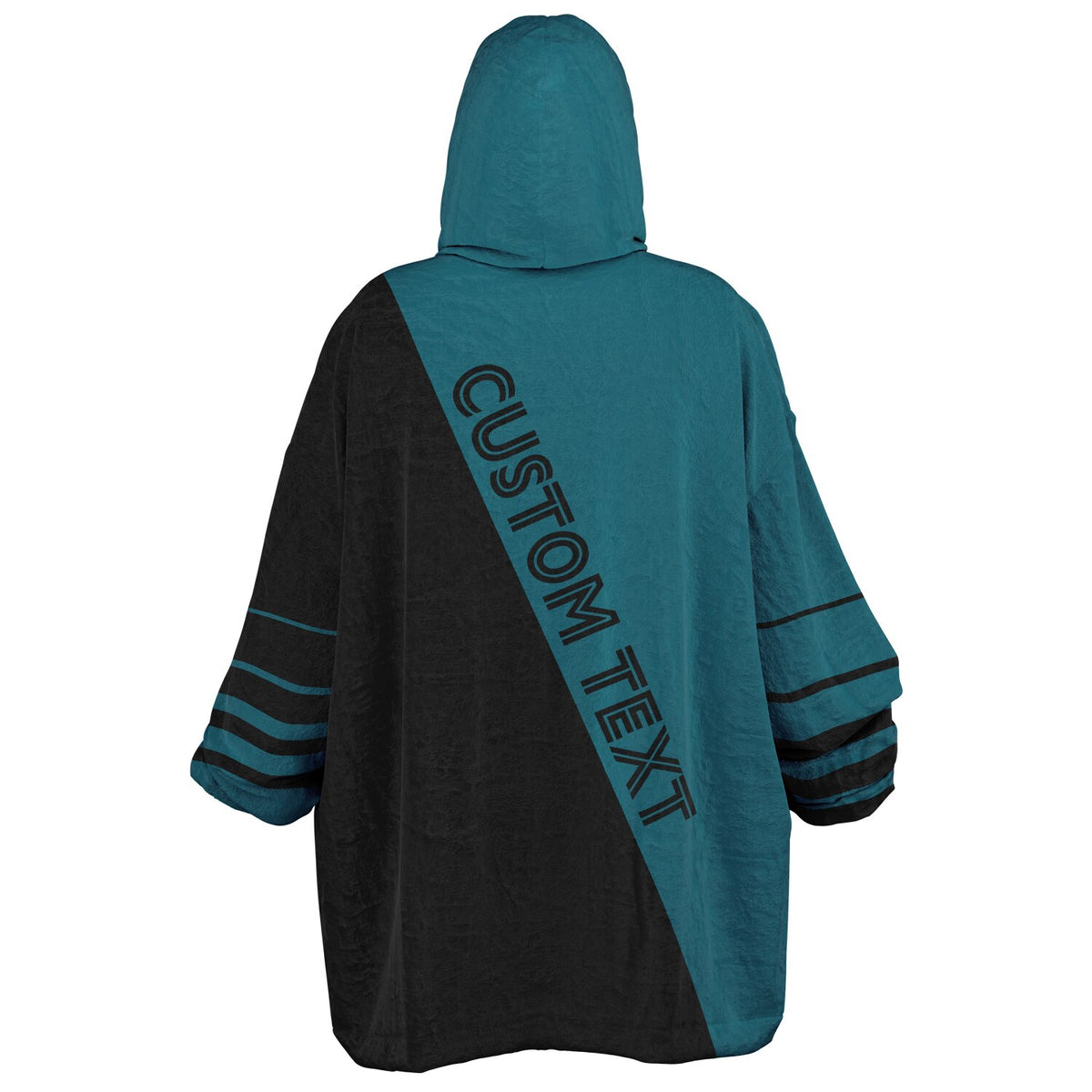 Teal & Black Split Decision