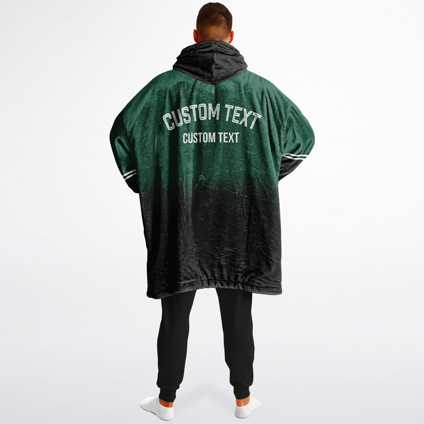Green/Black/White Everyday Reversible