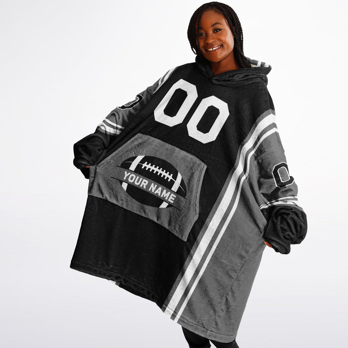 Black Gray White Bold