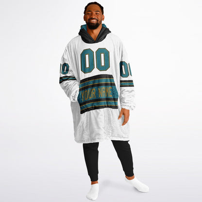 Teal/Black/Gold Superfan Reversible