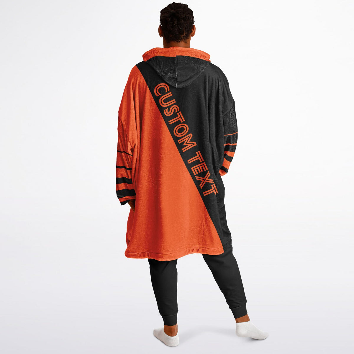 Black & Orange Split Decision
