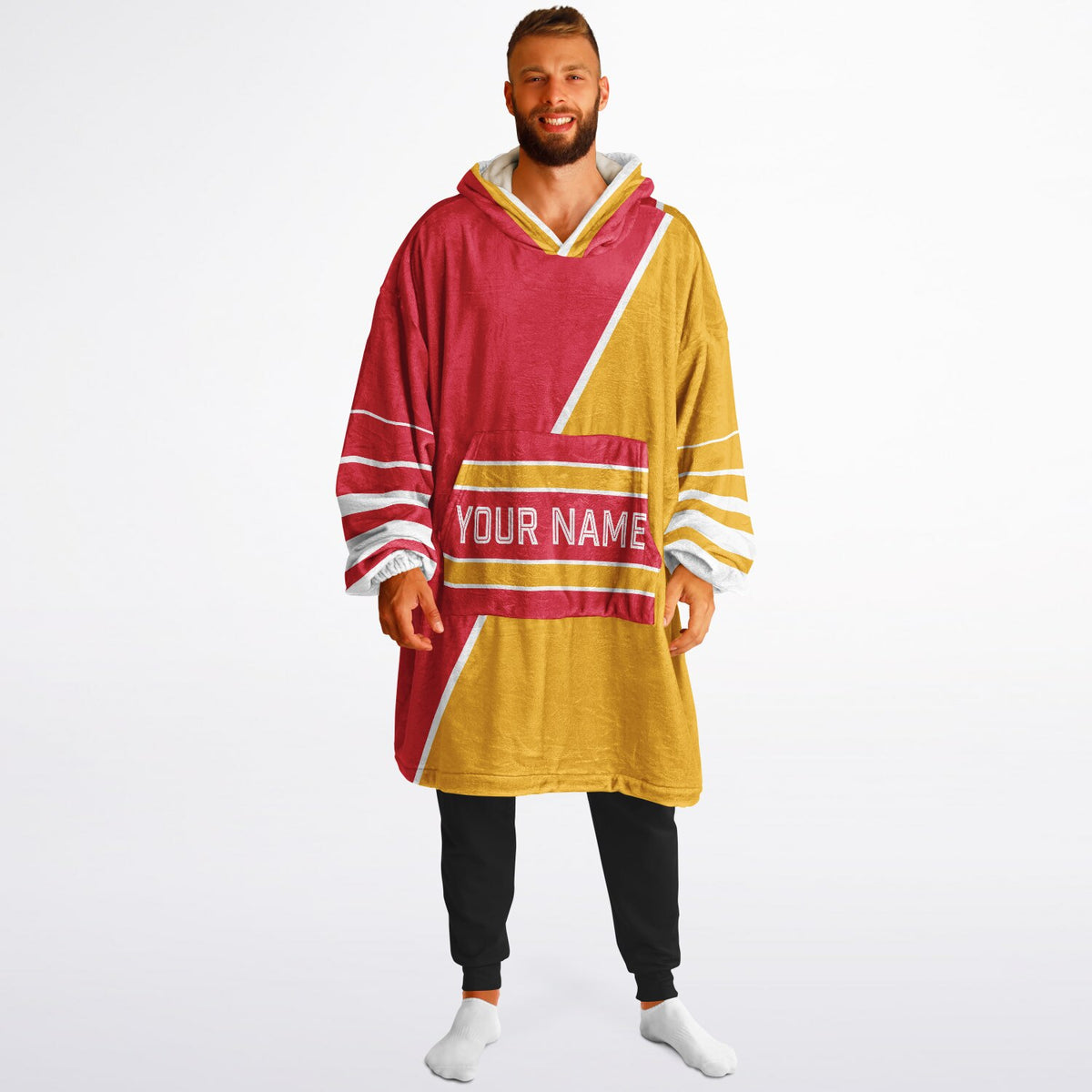 Red Gold White Split Decision