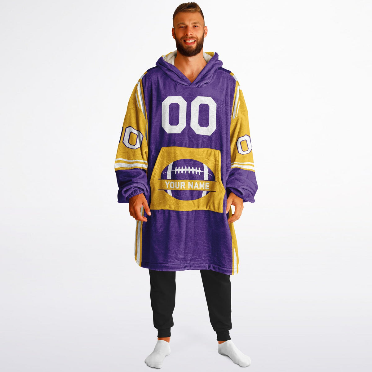 Purple/Gold/White Bold